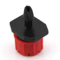 100-1000pcs Adjustable Drip Irrigation Droppers Rotating Sprinklers 1/4'' Emitter Dripper For Micro Balcony Yard Watering System. 