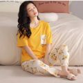 Printed Cotton Ladies Sleep Dress Night Wear with Shirt and Trouser | Whole Ladies Night Suit for Girls and Women’s | Classic Design By kapasia sellers. 
