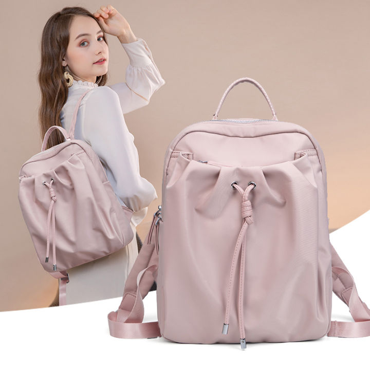 Bag%20for%20Woman%20Aesthetic%20Backpack%20Fashion%20Design%20Girl%E2%80%98s%20Bags%20Pleated%20Fabric%20Drawstring%20Cute%20Thin%20Back%20Pack%20Foldable%20Light%20Schoolbag%20-%20Image%202