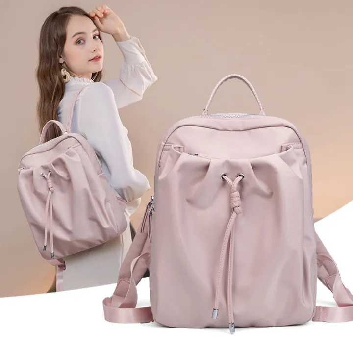 Bag%20for%20Woman%20Aesthetic%20Backpack%20Fashion%20Design%20Girl%E2%80%98s%20Bags%20Pleated%20Fabric%20Drawstring%20Cute%20Thin%20Back%20Pack%20Foldable%20Light%20Schoolbag%20-%20Image%202