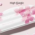 Women's Silicone Swimming Cap Waterproof Non-slip Printed Swimming Cap Comfortable High Elastic Swimming Cap. 