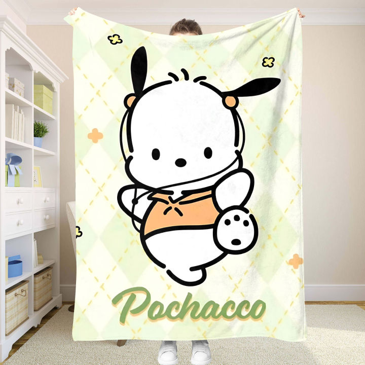 P-Pochaccoes%20Picnic%20Blanket%20Fluffy%20Soft%20Blankets%20and%20Throws%20Sofa%20Blankets%20for%20Bed%20Summer%20Comforter%20Bedspread%20on%20the%20Bed%20Anime%20&%20-%20Image%207