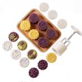 1set DIY Baking Mooncake Mold Hand Press Cookie Stamp Moon for Cake Decor Pastry diy Tool Bakeware Bar Tool Mid Autumn Festival.