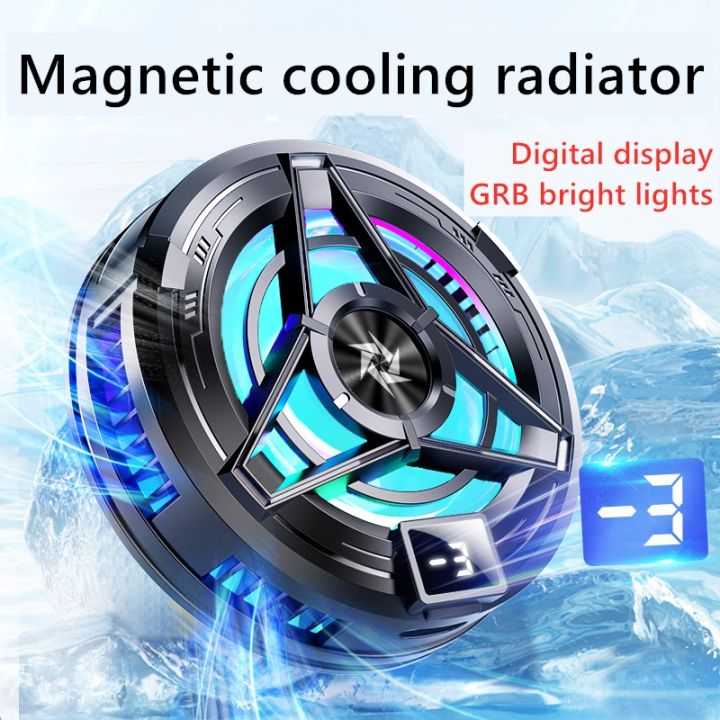 Magnetic%20mobile%20phone%20radiator%20with%20temperature%20display%20For%20iPhone%20Xiaomi%20Huawei%20Samsung%20mobile%20phone%20back%20clip%20fan%20game%20cooler%20-%20Image%203