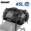 Rhinowalk Motorcycle Bag 45L Waterproof PVC Tail Saddle Bag Durable Dry Luggage Outdoor Bag Motorbike Rear Seat Bag Accessory. 