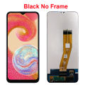Origina LCD For Samsung Galaxy A04e A042F LCD Display Screen Touch Panel Digitizer Replacement For Samsung A04e LCD With Frame. 