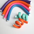 overnight Heatless curler Rubber Hair Curlers Long Hair Soft Curling Rod Headband Rollers for DIY Hair Tie Hair Accessories.