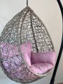Oval Egg Hanging/ Patio Swing Chair. 