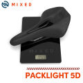 MIXED Full Carbon Fiber  5D Ultra Pack Light Weight Bike Saddle 143mm 135g for Road MTB Mountain Bicycle Carbon Seats. 