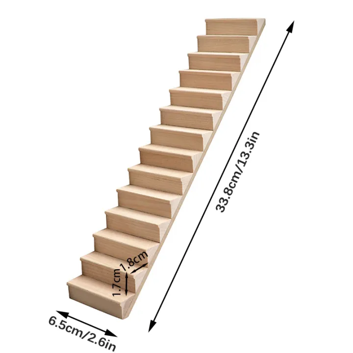 1Pc%201:12%20Dollhouse%20Miniature%20Staircase%20Mini%20No%20Handrail%20Stairs%20Furniture%20Model%20Decor%20Toy%20Doll%20House%20Accessories%20-%20Image%206