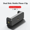 Selens Universal Mobile Phone Clip Bracket Holder 360 Rotation 1/4 Screw Ballhead for Tripod  Stand Monopod  Liveing Photo Vlog. 