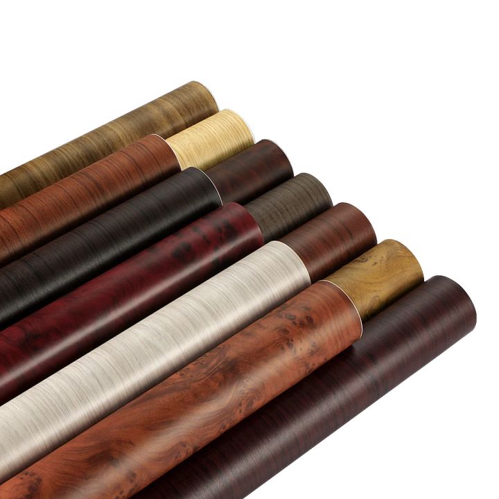 Internal Sticker 30/10*100cm PVC Self-adhesive Wood Grain Textured Car Vinyl Wrap Film ...