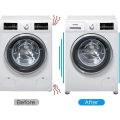 4 Pcs Washing Machine Anti Vibration Pads Lifting  Feet Anti Slip Mute Furniture Leveler Universal Dampers Fixed Base. 