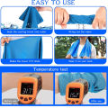 1pc Cooling Sports Towel, Sweat Absorbent & Quick Dry, Suitable as Cool Rags for Neck Cooling Wrap,Cooler, Cold Towel. 