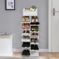 Amazing Gadget Shoe Rack 7-Tier Vertical with Top Cabinet. 