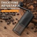 Bearing Adjustable Coffeebe Manual Coffee Grinder Ceramic Grinding Core Professional Double Hand Crank Coffee Grinder CoffeeBean. 