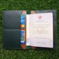 MODEL: NL-08 Pure Cow Leather Stylish Passport Holder. 