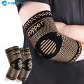 1PC Copper Elbow Compression Sleeve,Elbow Brace For Tendonitis and Tennis Elbow,Golfers,Bursitis Elbow Pain Relief,Weightlifting. 