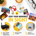 Printable Magnetic Sheets for Inkjet Printer - Printable Magnetic Paper for DIY Crafts,  Room Decorations, Easy to Cut, Non Adhesive for Photo Fridge Magnets, Refrigerator Magnetic Sticker. 
