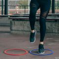 12pc 40cm Durable Agility Training Rings Portable Football Soccer Speed Circle Sports Speed Ring Jumping Hoop Training Equipment. 