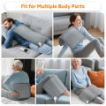 Electric Heating Pad Blanket Timer Heating Pad For Shoulder Neck Back Spine Leg Winter Warm. 
