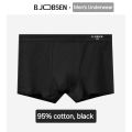 Men's Underwear Pure Cotton Men's Boxer Briefs - 1 Pis - Boys Trendy Breathable Teenagers Boxer Shorts - Cotton Underwear Boxer For Men - Stranders Color Choese Your Favourite Colors - 1 Pis Bjobsen Cotton Boxer - 1 Pis.