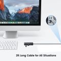 KEXIN USB Hub 3.0 Ultra Slim | High-Speed USB Splitter with 3 USB 3.0 Ports & Card Reader | Multiport USB Adapter for PC, Laptop, Desktop, HDD, Flash Drive, Keyboard, Mouse, Surface Pro & More | Portable & Durable USB Extender Hub for Fast Data Transfer. 