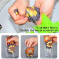 Pack of 5 Kitchen Cleaning Towels flower printed. Microfiber For Multi Purpose Cleaning, Mini Towels Premium Quality. 