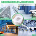 Disposable Toilet Seat Covers Flushable Disposable Toilet Covers Soluble Water Toilet Paper for Travel Camping Hotel Bathroom.
