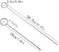 Premium Quality Metal Loop Turner – Fabric Strap & Belt Turning Tool.