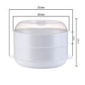 Microwave Oven Special Steamer Steamed Bun Dumpling Container Steamed Rice Multi Layer Steamer Plastic Steamer. 