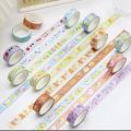 Cartoon kawaii masking washi tape/ Masking tape Japanese kawaii. 