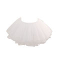 White Black Puffy Tulle Lolita Underskirt Women Cosplay Ballgown Kids Bridal Boneless Petticoats Tutu Dress. 