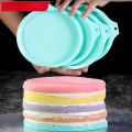 4/6/8 Inch Round Silicone Layer Cake Mould Silicone Mousse Cake Mold Layered Cake Round Shape Mold Cake Baking Tool Kitchen Tool. 