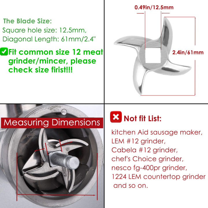 1Pcs/2%20Pcs%20%20#12%20Meat%20Grinder%20Blade%20Stainless%20Steel%20Knife%20Cutter%20Replacement%20for%20Grinders%20-%20Image%204