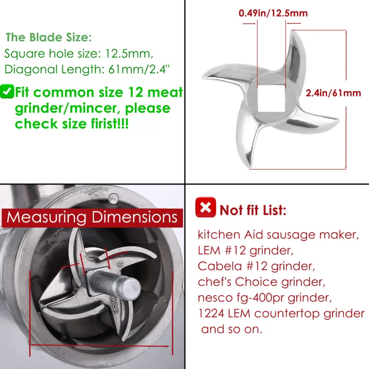 1Pcs/2%20Pcs%20%20#12%20Meat%20Grinder%20Blade%20Stainless%20Steel%20Knife%20Cutter%20Replacement%20for%20Grinders%20-%20Image%204