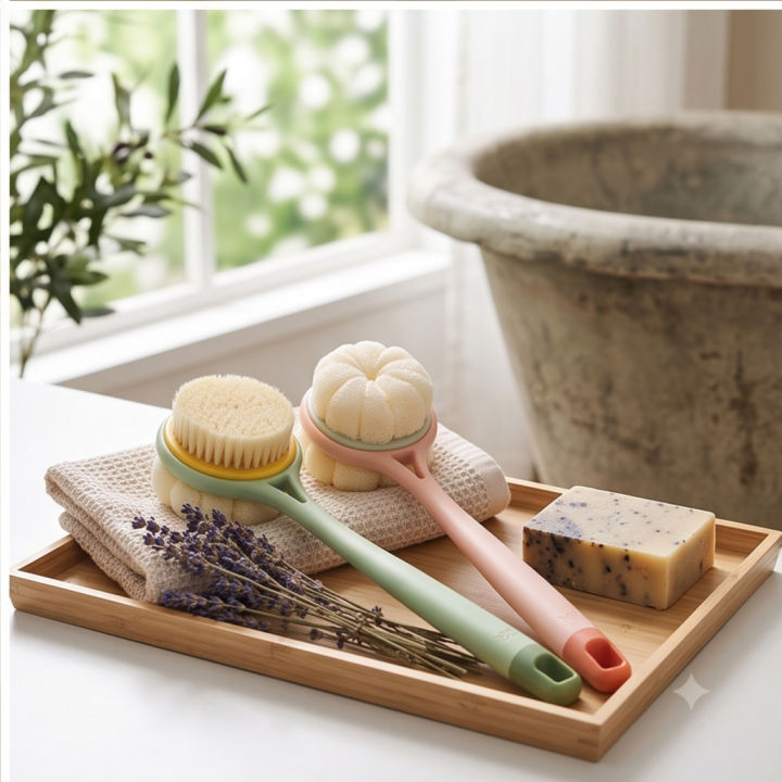 2-in-1%20Long%20Handle%20Body%20Scrubber%20%E2%80%93%20Dual%20Sided%20Shower%20Brush%20with%20Soft%20Bristles%20&%20Mesh%20Loofah%20Sponge%20-%20Image%202