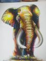 Elephant painting. 