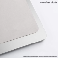 Ultra-Soft Microfiber Cleaning Cloths Notebook Screen Keyboard Protector For MacBook Pro 13-14/15-16 Inch.