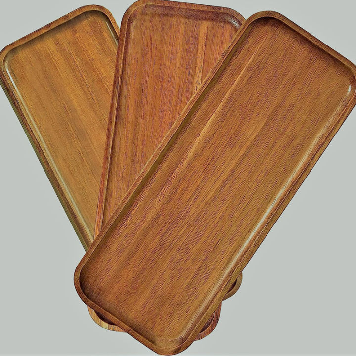Tableware%20Solid%20Wood%20Food%20Tray%20Round%20Rectangle%20Dessert%20Plate%20Japanese-style%20Wooden%20Snack%20Fruit%20Tea%20Saucer%20Pallet%20Bread%20Board%20-%20Image%205