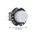 PIR Sensor HC-SR501 HC-SR602 HC-Sr505 Adjust IR Pyroelectric Infrared Motion Detector Module For Raspberry Pi Sensing Human Bod. 