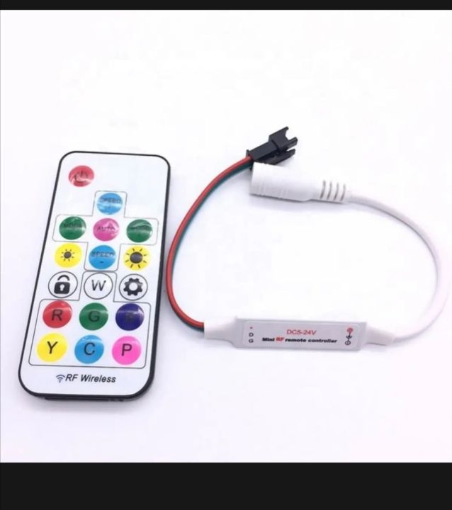 5V%2060LEDs%201M%20%20WS2812B%20LED%20Waterproof%20Strip%20with%20remote%20control%20Addressable%20RGB%20LED%20Strip%20light%20-%20Image%202