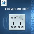 Electric 8-Pin Multi-Gang Socket with MK Box. 