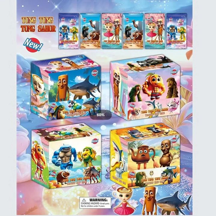 8/288Pcs%20Collection%20Cards%20Italian%20Brainrot%20Tungtungtung%20Sahur%20Tralalero%20Tralala-Children's%20Card%20Game%20Toy%20Trading%20Cards%20Gift%20-%20Image%203
