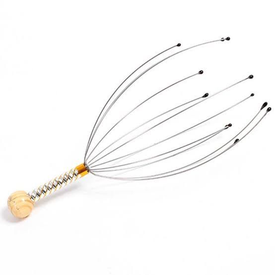 Head massager with high quality steel