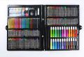 168/150 pcs colouring kit, Painting & Drawing Art Box consits Oil pastels, Crayons,  Pencil colours , Markers ,water colours, paper pins , sharpner etc kids multifunctional box set creative school gift stationery. 