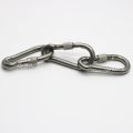 Multifunctional Spring Snap Carabiner Quick Link Lock Ring Hook M6/M8/M10 304 Stainless Steel. 