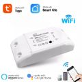 Tuya Smart Mini WiFi Smart 10A Switch Breaker Module Timer Relay Voice Wireless Remote Control for Alexa. 