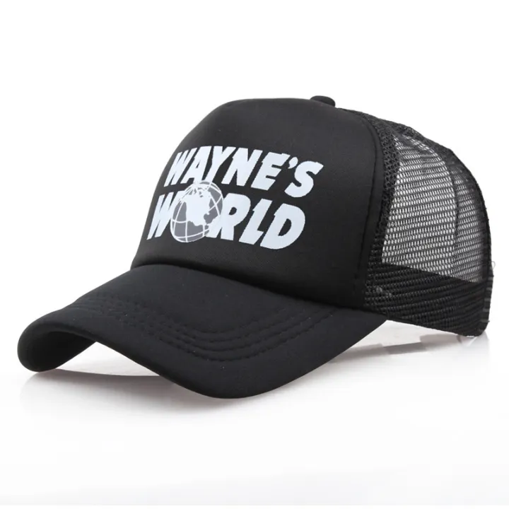 Trucker%20Hat%20Wayne%E2%80%99s%20World%20Cap%20Baseball%20Cap%20Hip%20Hop%20Dad%20Cotton%20Hats%20Snapback%20Game%20WAYNE'S%20WORLD%20Accessories%20Outdoor%20-%20Image%203