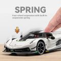 Simulation 1:24 Jesko Car Model Alloy Car Model Sports Car Children's Toy Car Collection Ornaments Boy Birthday .
